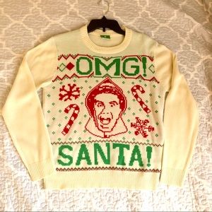 ELF OMG Santa! Christmas Sweater